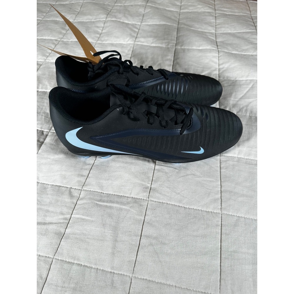 Nike Phantom GX II Club Soccer Cleats Mens 10.5 Black NEW HM8933-003 FG MG Boots - Picture 3 of 7